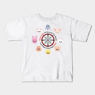 Stray kids Skzoo compass Kids T-Shirt